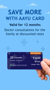 Aayu® : Consult doctor APK screenshot 1