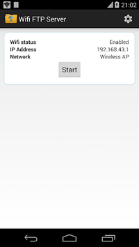 WiFi FTP Server APK screenshot 1 WiFi FTP Server APK screenshot 1
