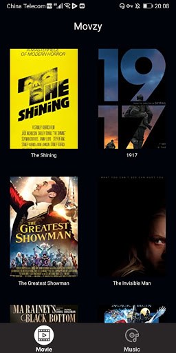 Movzy - Movies, Music for You APK screenshot 1