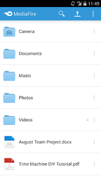 MediaFire APK screenshot 1