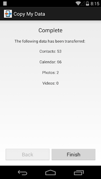 Copy My Data APK screenshot 1