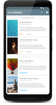 Let's Meditate: Guided Meditation APK screenshot 1 Let's Meditate: Guided Meditation APK screenshot 1