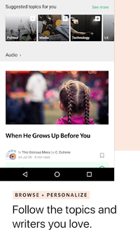 Medium APK screenshot 1 Medium APK screenshot 1