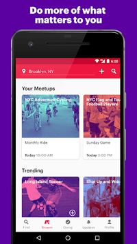 Meetup APK screenshot 1 Meetup APK screenshot 1