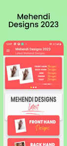 Mehndi Design 2025 APK screenshot 1