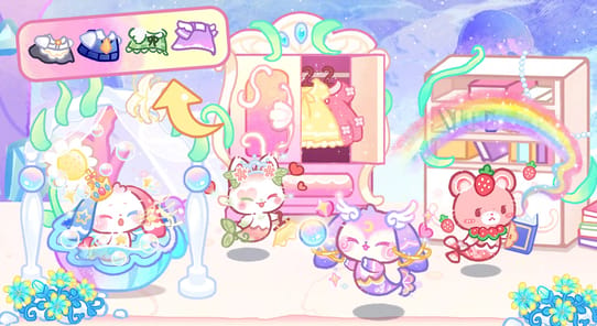 Lovely Cat:Mercat Castle APK screenshot 1