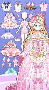 Anime Princess Dress Up Game APK screenshot 1