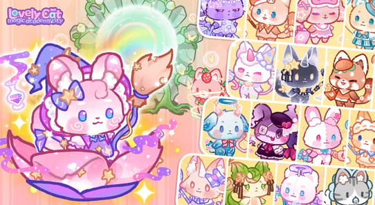 Lovely Cat: Magic Academy City APK screenshot 1