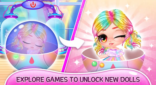 Sweet Dolls：Dress Up Games APK screenshot 1