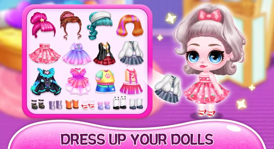 Sweet Dolls：Dress Up Games APK screenshot 1
