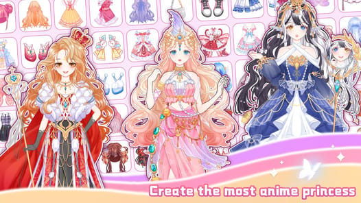 Anime Princess 2：Dress Up Game APK screenshot 1