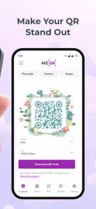 ME-QR: QR Code Generator APK screenshot 1
