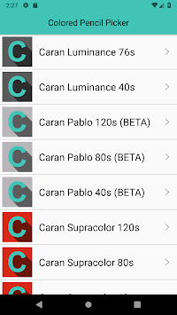Colored Pencil Picker: The Ultimate Drawing Tool APK screenshot 1