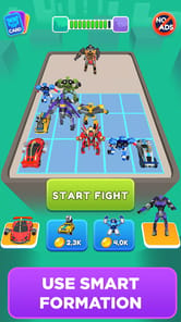 Merge Robot Master: Car Games APK screenshot 1