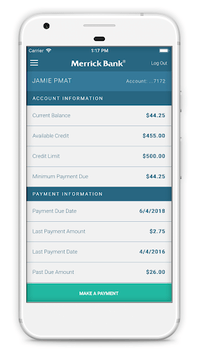 Merrick Bank Mobile APK screenshot 1