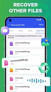 Message & All File Recovery APK screenshot 1
