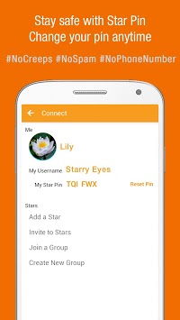 Stars: Private, Fun Messenger APK screenshot 1