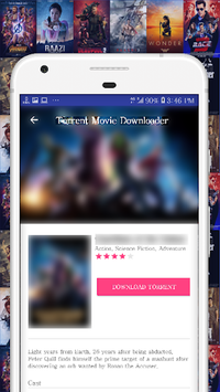 Torrent Movie Downloader APK screenshot 1