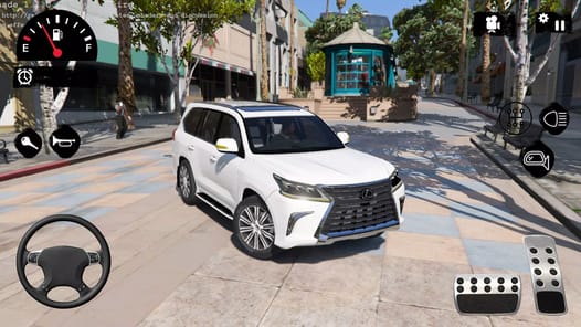 Offroad Lexus 570: V8 Car Game APK screenshot 1
