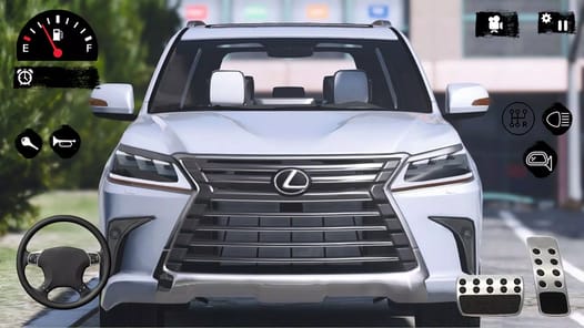 Offroad Lexus 570: V8 Car Game APK screenshot 1