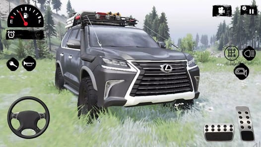 Offroad Lexus 570: V8 Car Game APK screenshot 1