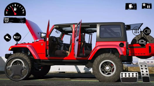 Thar Wala Jeep Game Simulator APK screenshot 1