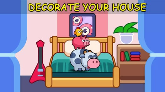 Farm Island - Cow Pig Chicken APK screenshot 1
