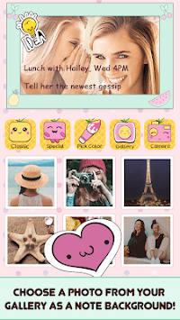 Cute Sticky Notes Widget APK screenshot 1