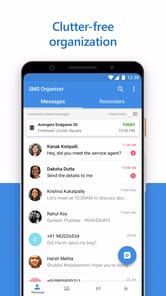 SMS Organizer APK screenshot 1