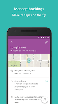 Microsoft Bookings APK screenshot 1