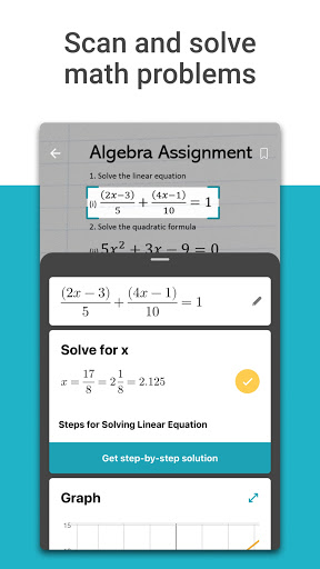 Microsoft Math Solver APK screenshot 1 Microsoft Math Solver APK screenshot 1