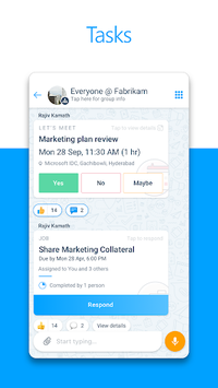 Microsoft Kaizala APK screenshot 1