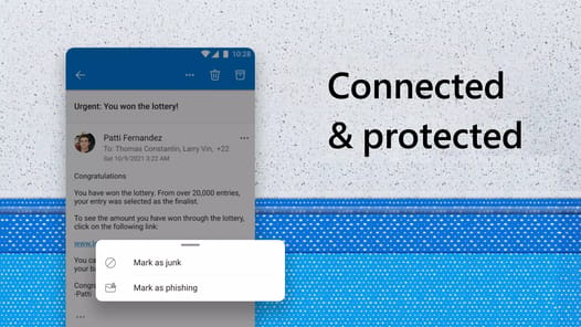 Microsoft Outlook Lite: Email APK screenshot 1