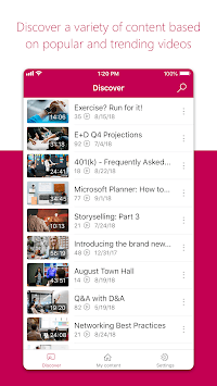 Microsoft Stream APK screenshot 1