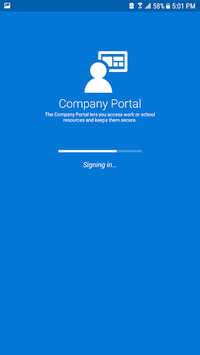 Intune Company Portal APK screenshot 1 Intune Company Portal APK screenshot 1