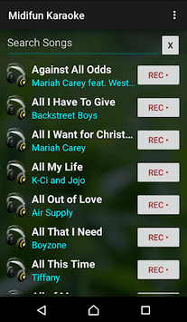 Midifun Karaoke APK screenshot 1