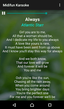 Midifun Karaoke APK screenshot 1
