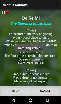 Midifun Karaoke APK screenshot 1