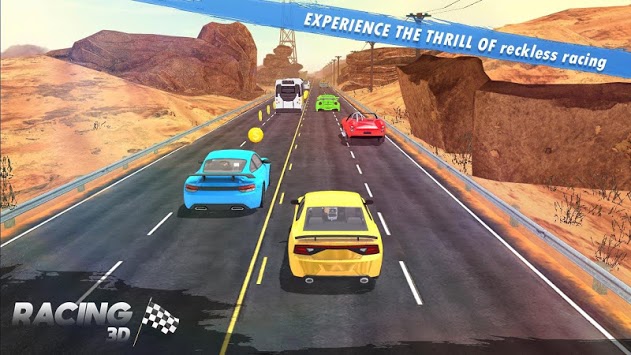 Racing 3D - Extreme Car Race APK screenshot 1 Racing 3D - Extreme Car Race APK screenshot 1