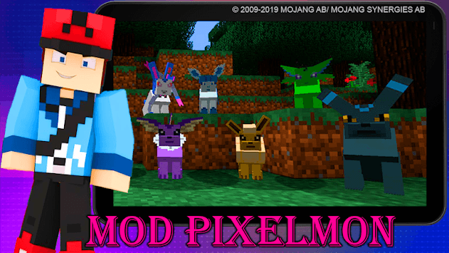 Mod Pixelmon 2019 APK screenshot 1