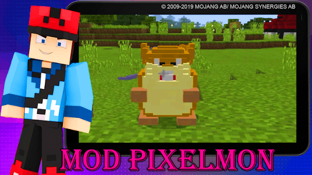 Mod Pixelmon 2019 APK screenshot 1