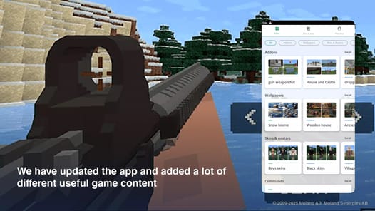 Guns mods for minecraft APK screenshot 1
