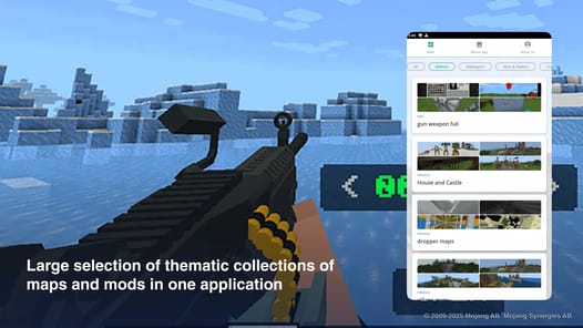 Guns mods for minecraft APK screenshot 1