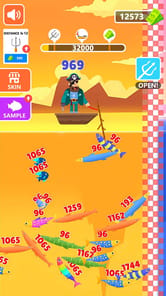 Dreamy Fishing-Harpoon Shooter APK screenshot 1