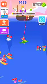 Dreamy Fishing-Harpoon Shooter APK screenshot 1
