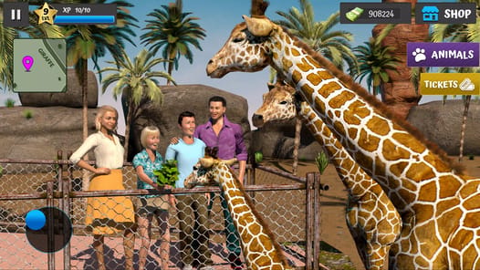 Animal Tycoon - Zoo Craft Game APK screenshot 1