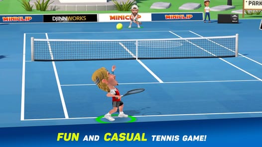 Mini Tennis APK screenshot 1