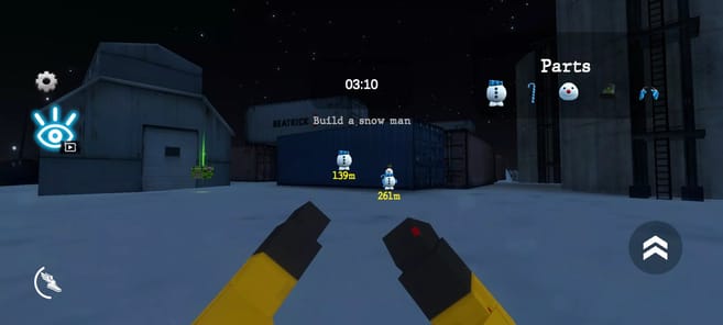 Nextbots in Backrooms Hunter APK screenshot 1