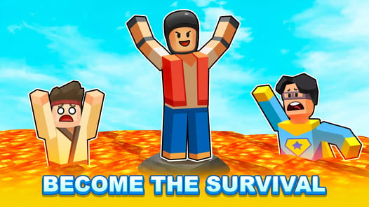 Obby Lava Mod: Parkour Race APK screenshot 1
