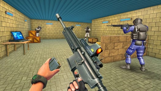 Gun Game 3d-fps Shooting Games APK screenshot 1 Gun Game 3d-fps Shooting Games APK screenshot 1